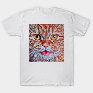 Mozaik cat face T-Shirt